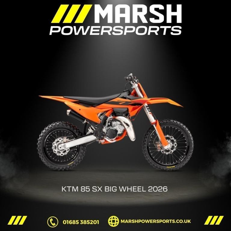 SX 85 19/16 2026 Model - KTM Main Dealer - Reserve NOW
