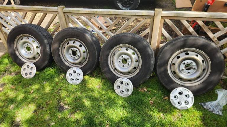 Van Wheels - citroen relay Peugeot boxer Fiat Ducato