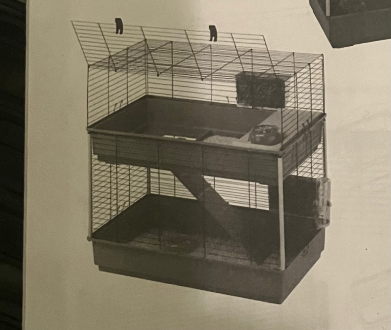 image for Ferplast 2-storey Guinea Pig / Rabbit cage + accessories