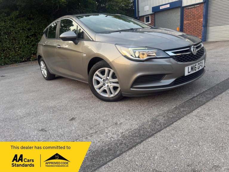 2016 Vauxhall Astra 1.0i Turbo ecoFLEX Tech Line Euro 6 (s/s) 5dr HATCHBACK Petrol Manual