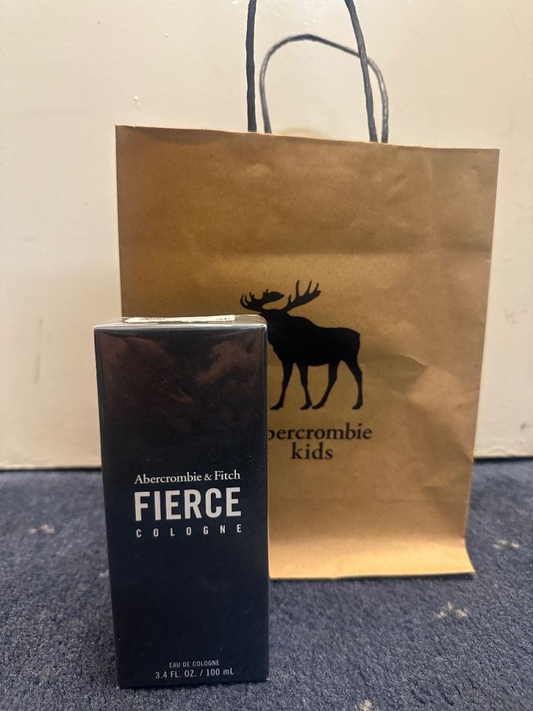 Abercrombie & Fitch Fierce Cologne 100ml - Brand New, Boxed