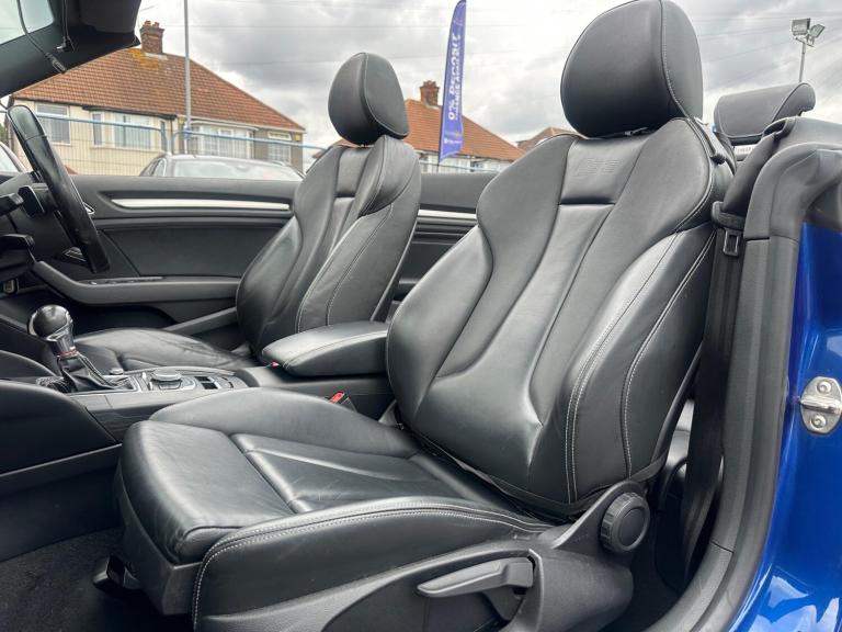  Audi S3 2.0 TFSI Cabriolet S Tronic quattro Euro 6 (s/s) 2dr (Nav) Petrol Automatic