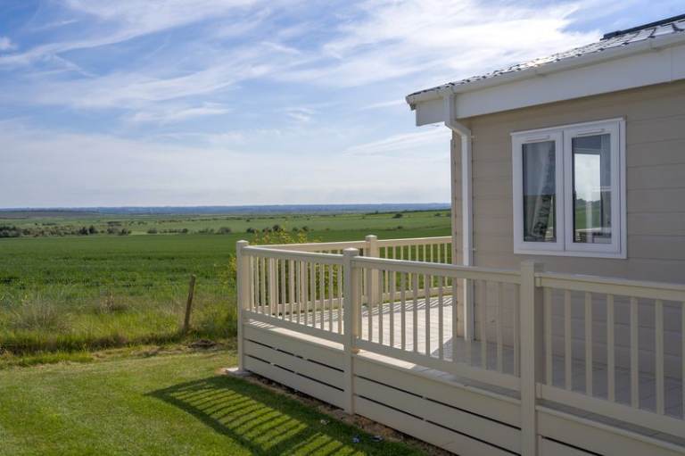 Large 2 bedroom Static Caravan For Sale with Patio Doors
