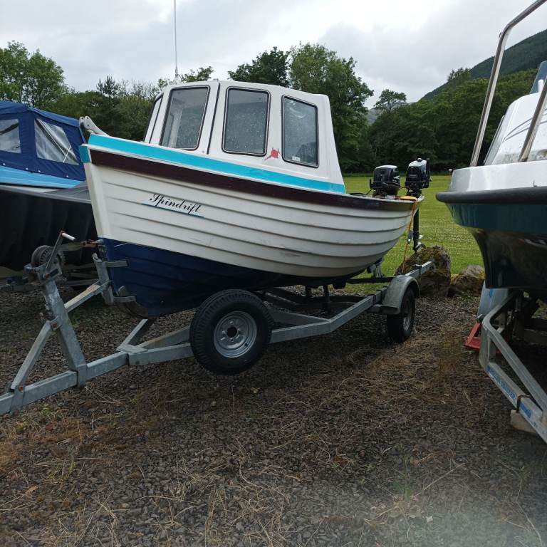 Fishing boat Outboard and Trailer 