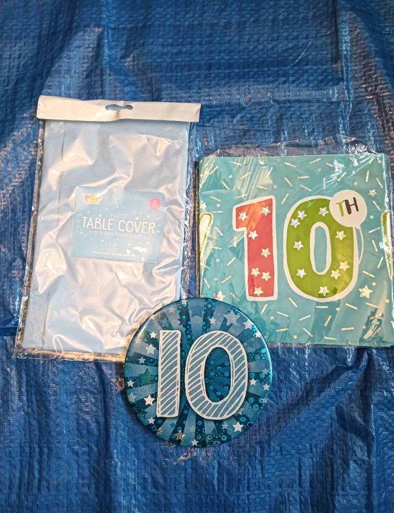 10 birthday items 