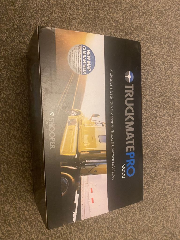 Snooper s8000 truck sat nav