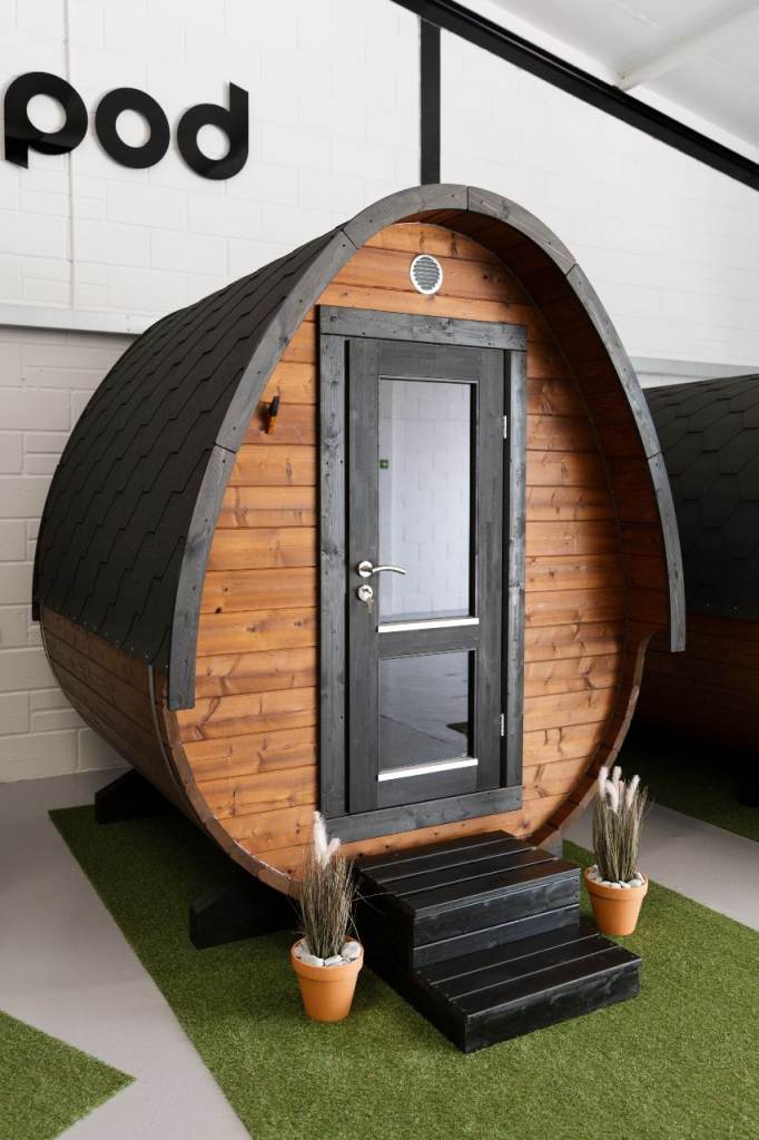 Premium Thermowood Garden Sauna with heater (Fully Assembled) - Ex-Display Model