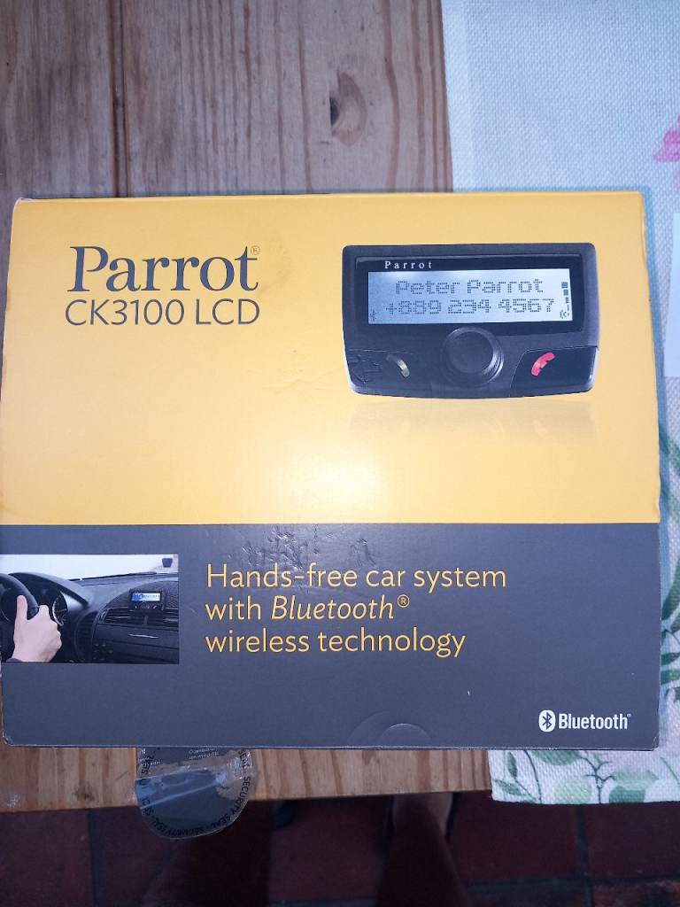 PARROT BLUETOOTH CK3100 LCD KIT**New & Never Used**