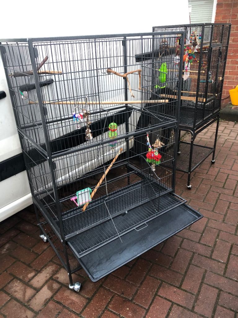 Parrot cages x2