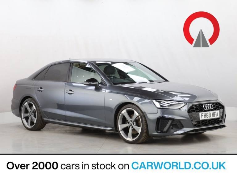 2020 Audi A4 2.0 TFSI 35 Black Edition Saloon 4dr Petrol S Tronic Euro 6 (s/s) (150 ps) Saloon Pe...
