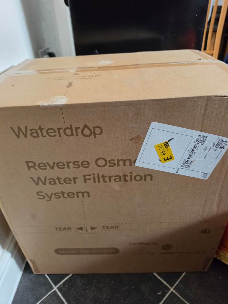 Waterdrop Reverse Osmosis Water Filtration System – Brand New