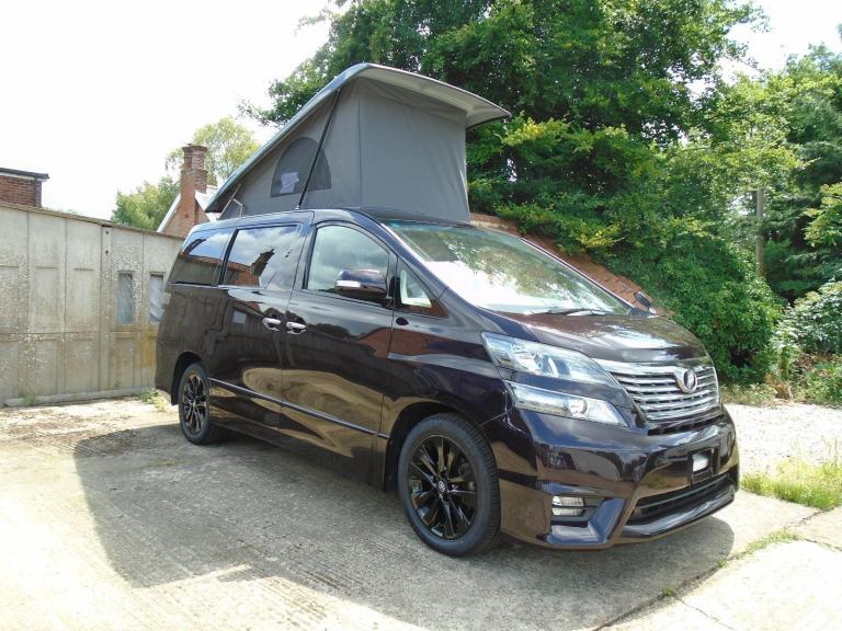 2009 TOYOTA ALPHARD CAMPER VAN,MOTORHOME~~OFF GRID SOLAR~~~ULEZ FREE~~49K MILES