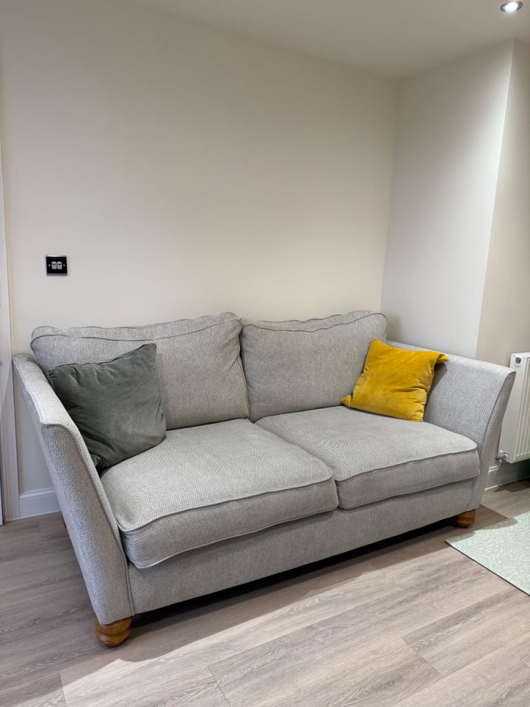 image for Oak Furnitureland 3 seater sofa in grey 