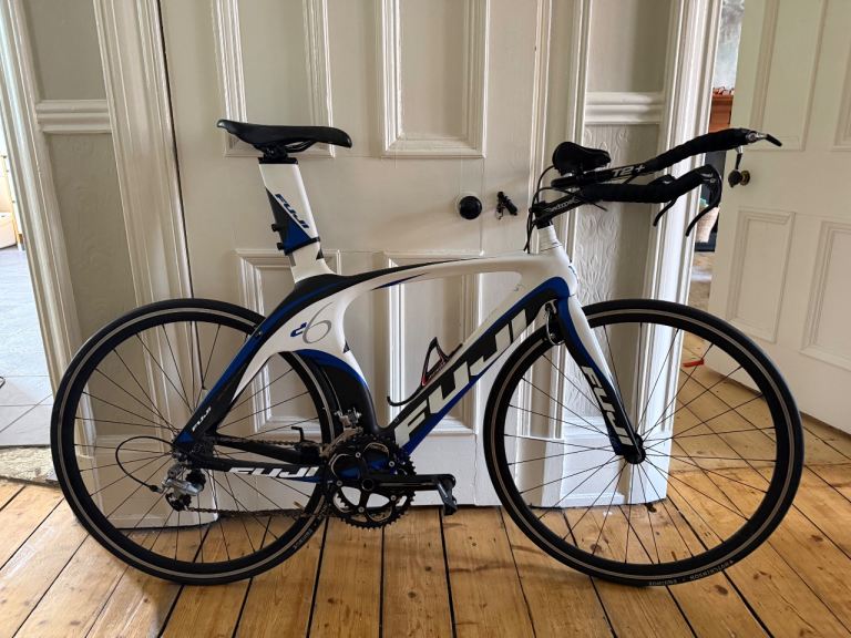 Fuji D6 3.0 Time Trial Triathlon Carbon Road Bike Size Large 56cm