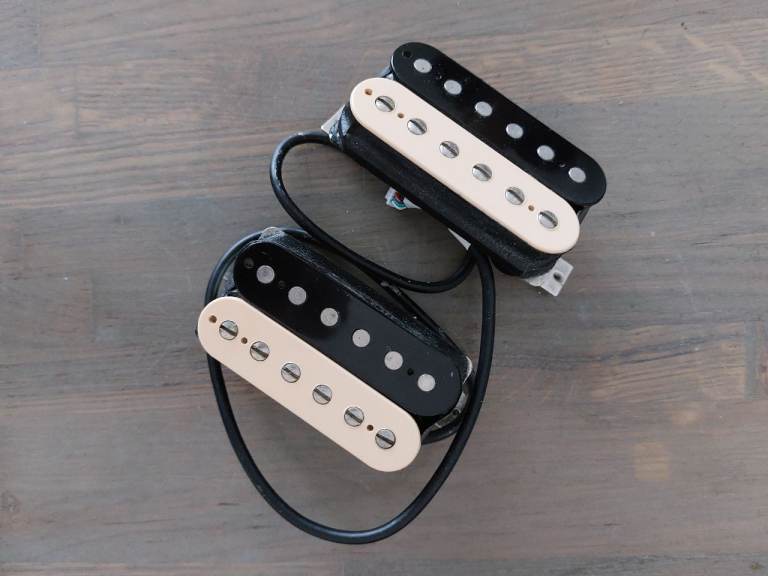 Two Gibson 61 burstbucker pickups