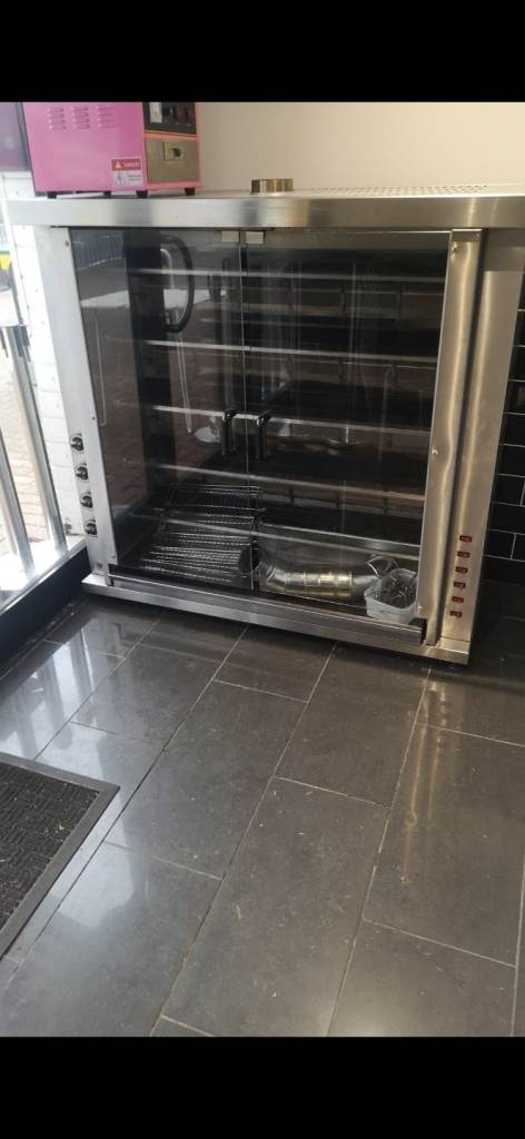 Rotisserie chicken machine 