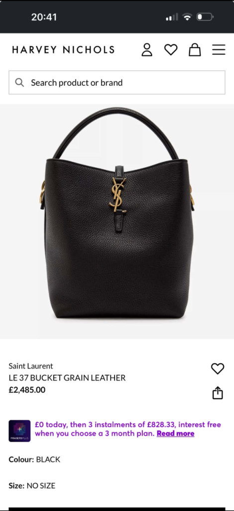 YSL bag brand new 