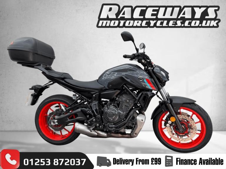 YAMAHA MT-07, 2021 21 REG,GREY JUST 3,608 MILES FROM NEW, HPI CLEAR, 689CC