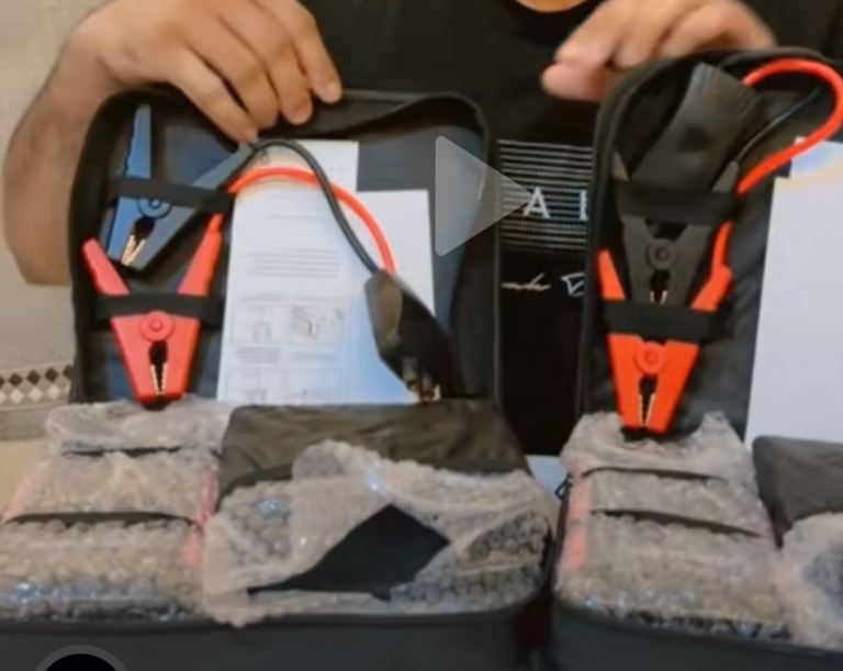 Power Portable Car Jump Starter With Tyre Inflator 