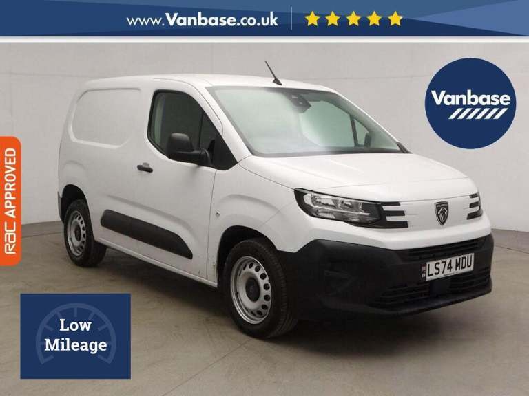 2024 Peugeot Partner 1.5 BlueHDi 1000 Professional Standard Panel Van 5dr Diesel Manual SWB Euro ...