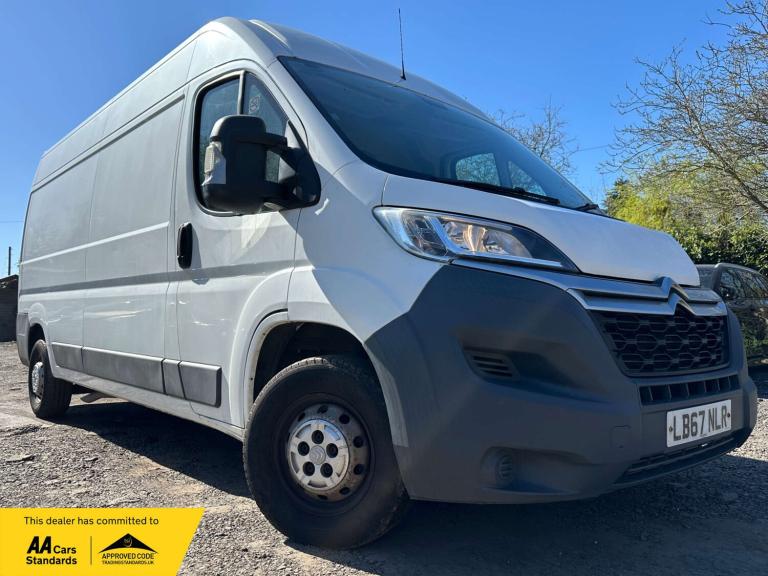 2017 Citroen Relay 2.0 BlueHDi H2 Van 130ps Enterprise PANEL VAN DIESEL Manual