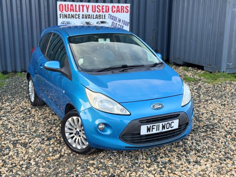2011 Ford Ka 1.2 Zetec 3dr HATCHBACK PETROL Manual