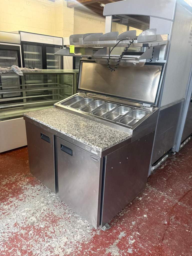 Commercial foster pizza fridge for shop cafe restaurant salad fridge 