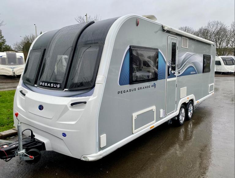 2024 Bailey Pegasus Grande GT75 Messina. 8ft Wide, Twin Axle, Touring caravan