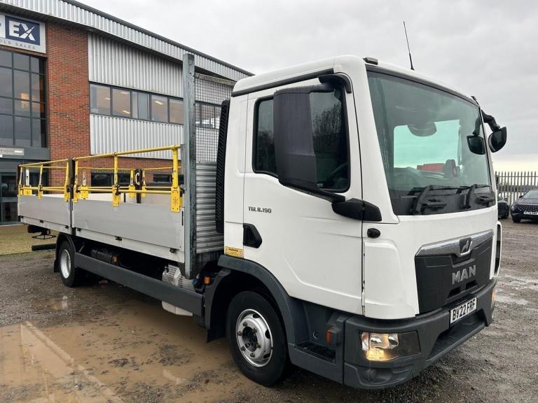 MAN TGL 8.190 7.5-TONNE DROPSIDE FLAT 2022 – BV22 FRF