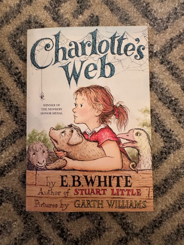 New Charlotte’s web book by E.B white - pet and smoke free home