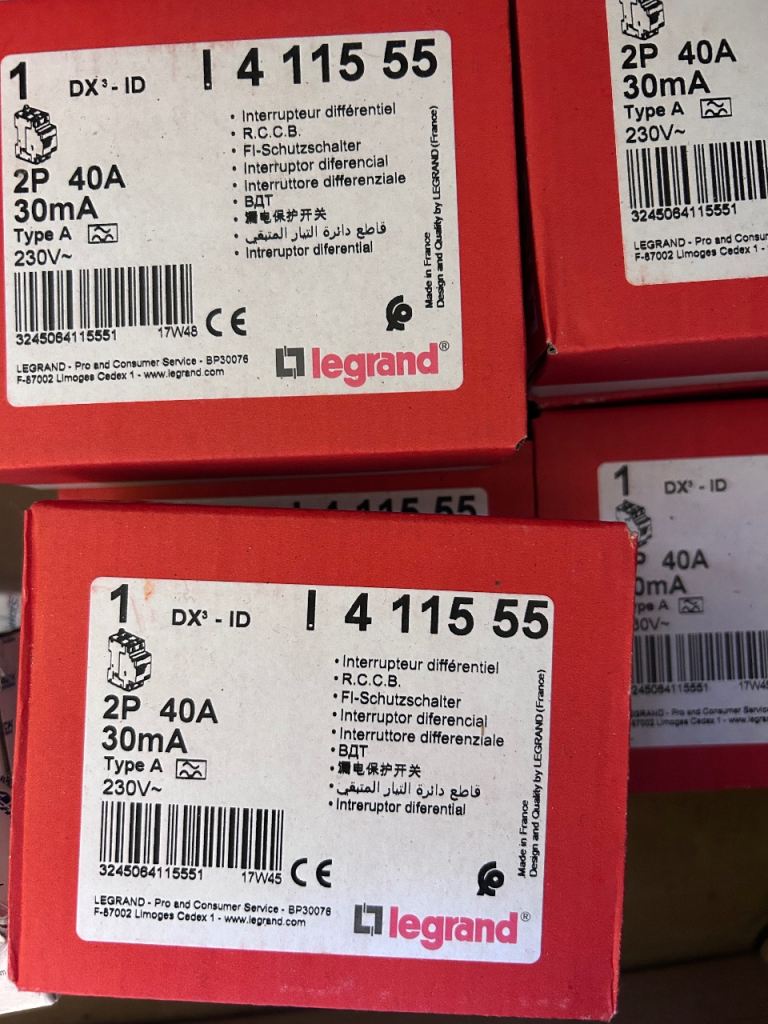 LeGrand etc job lot MCBs and terminal breakers