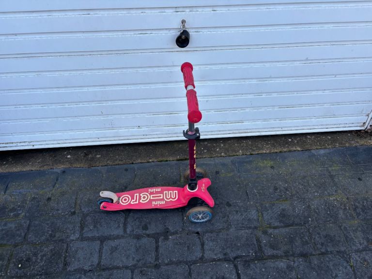 Scooter micro mini red 3 wheels