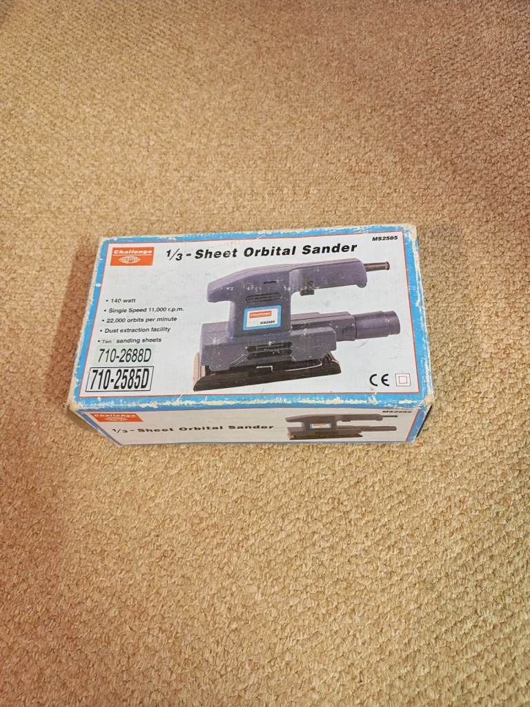 Challenge 1/3 sheet orbital sander