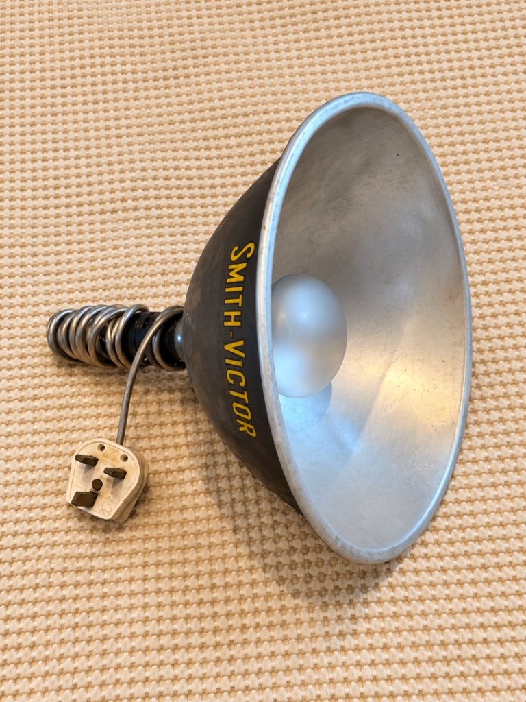 Vintage Smith-Victor Industrial Workshop Lamp | Mechanic’s Light