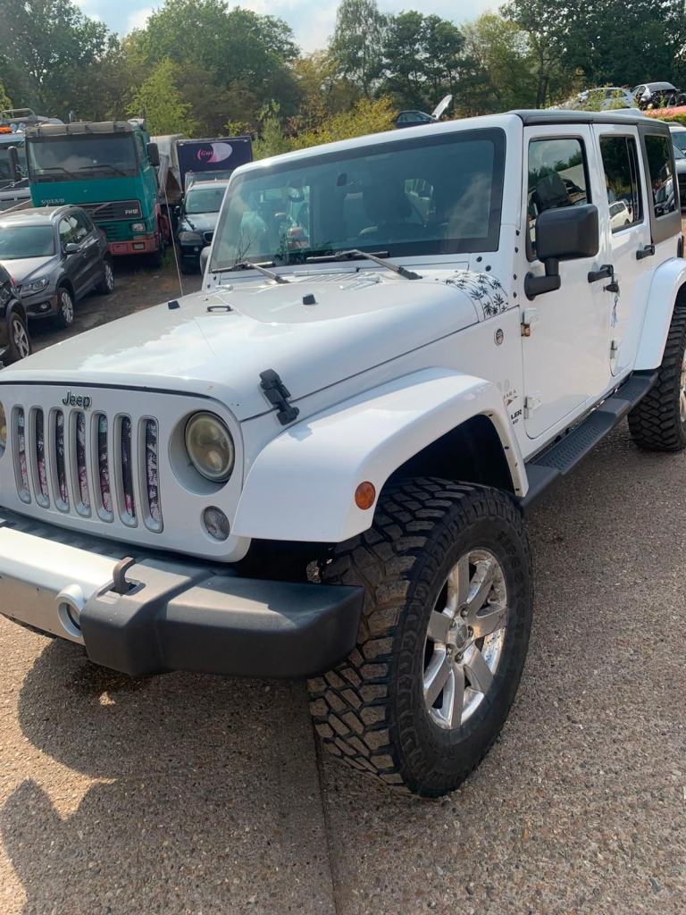 Left hand drive Jeep Wrangler Sahara, petrol, automatic, 