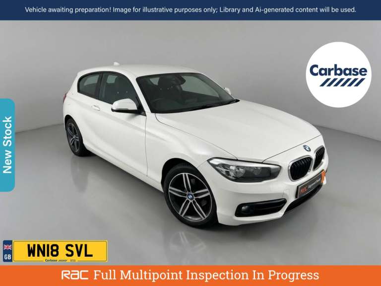 2018 BMW 1 Series 118i [1.5] Sport 3dr [Nav] Step Auto HATCHBACK PETROL Automatic