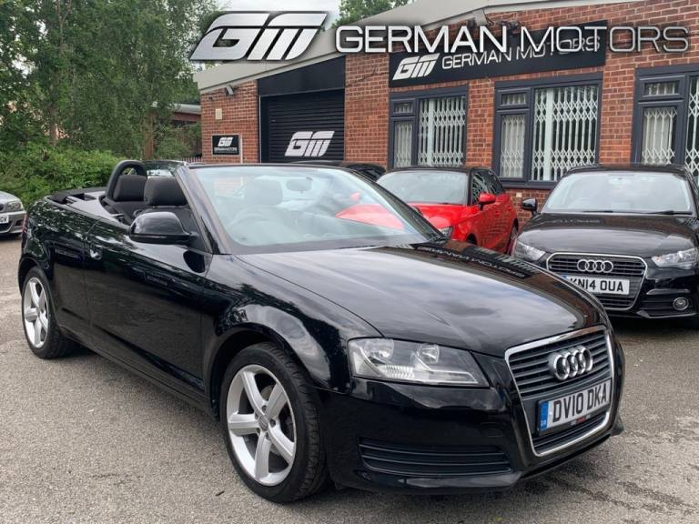 2010 10 AUDI A3 1.6 TDI TECHNIK CONVERTIBLE 2D 103 BHP DIESEL