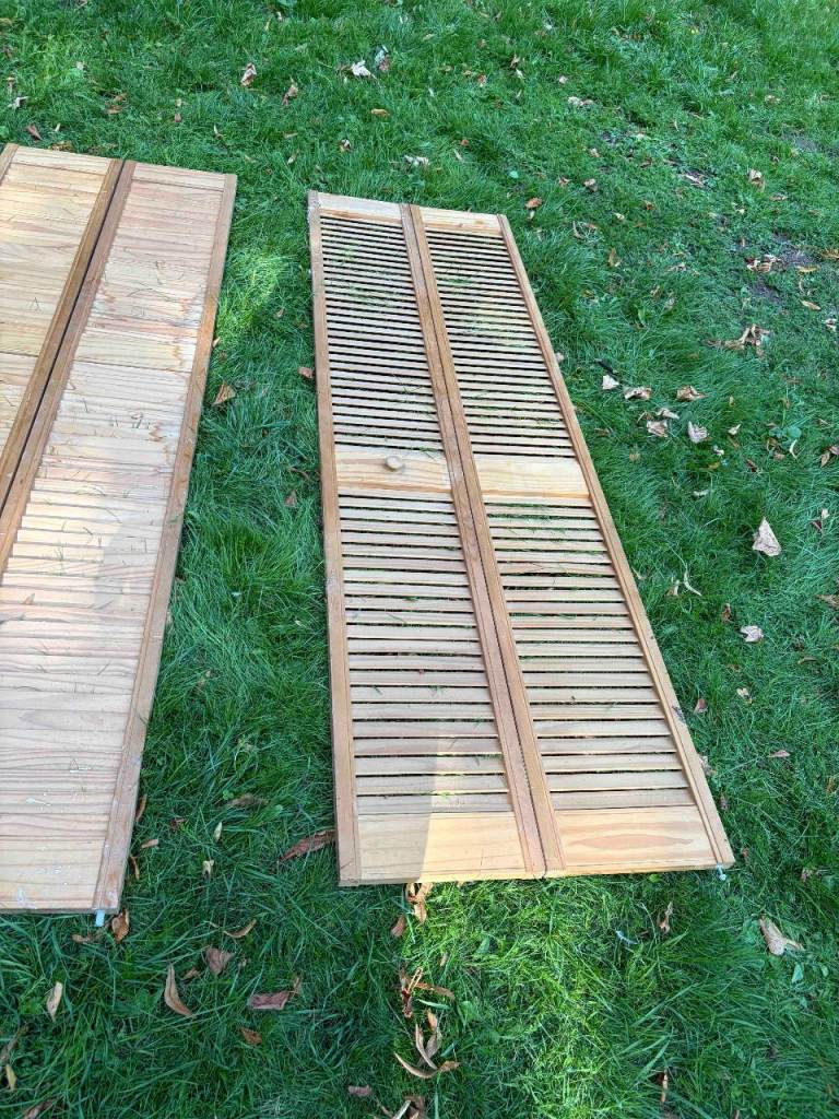 Wooden Louvered Doors – for wardrobe, internal doors
