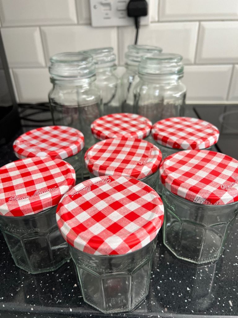 Glass jars 