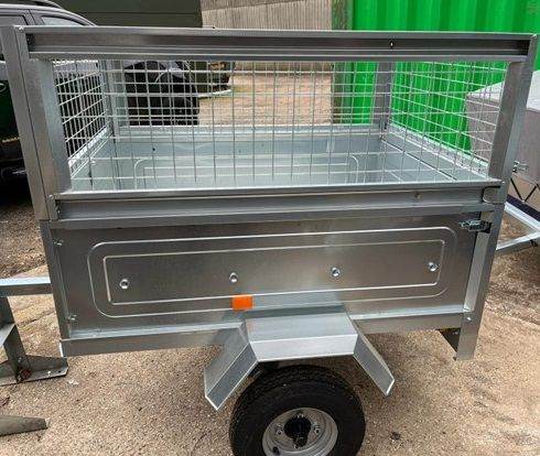 MAYPOLE Small General Purpose Trailer with Mesh Kit Sides 6812 (Ready Built)