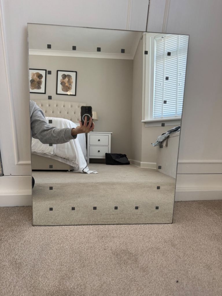SOLD!! :: bathroom mirror with light 