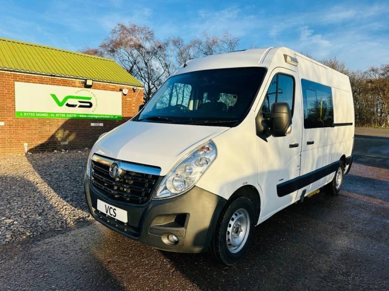 2018 Vauxhall Movano 2.3 CDTi 3500 Panel Van 5dr Diesel Manual FWD L2 H2 Euro 6 (130 ps) Welfare ...