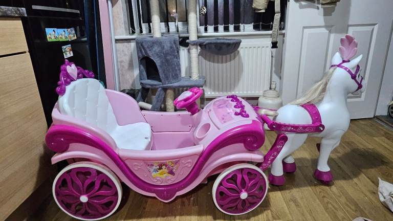 Prinsess horse and carriage 