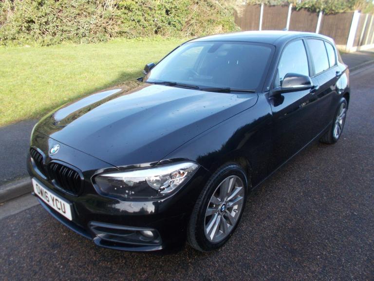 2016 BMW 1 Series 2.0 118d Sport Euro 6 (s/s) 5dr HATCHBACK Diesel Manual