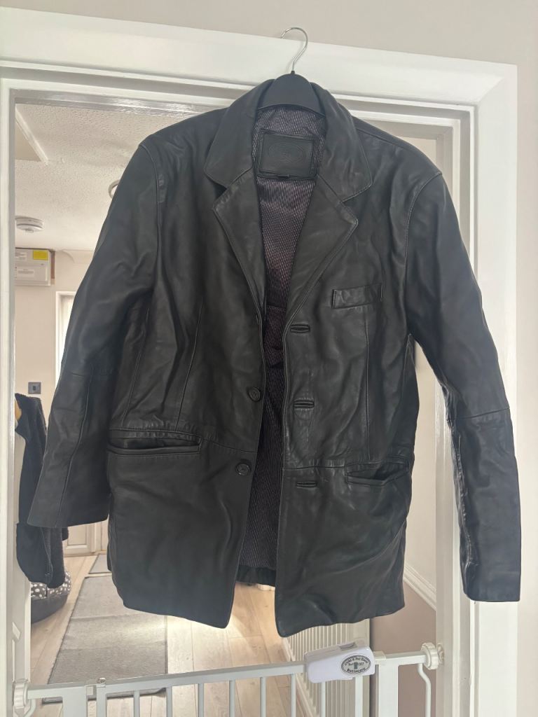Men’s leather jacket
