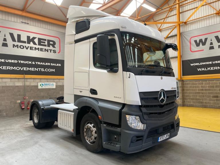 MERCEDES ACTROS 1843 STREAMSPACE *EURO 6* 4X2 TRACTOR UNIT – 2017 – YT17 JFN