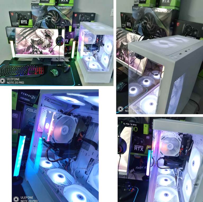 FULL Gaming PC i7 NVIDIA Geforce GTX Graphics HD Monitor