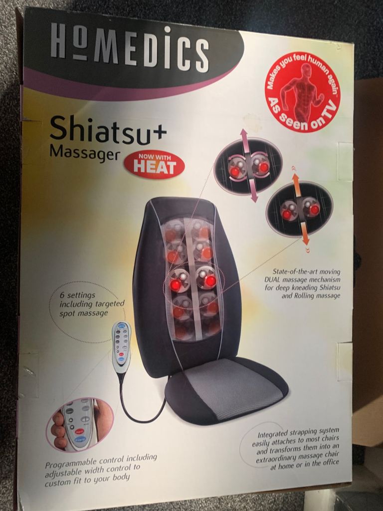 EVERYTHING MUST GO! Shiatsu Heated Massager 
