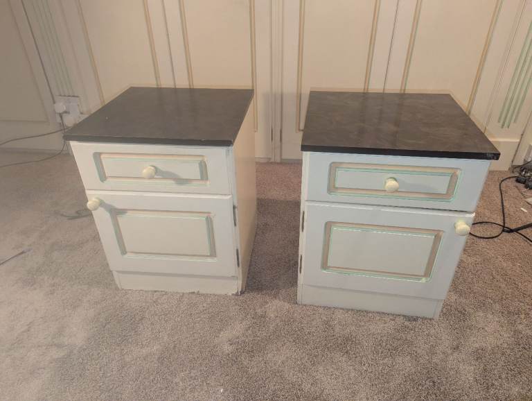 image for 🛏️ Pair of Solid Bedside Tables – £35 🛏️