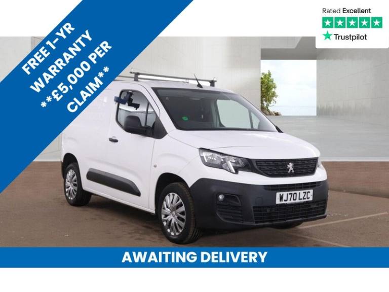 2020 Peugeot Partner 1000 1.2 PureTech 110 Professional Van PANEL VAN PETROL Manual